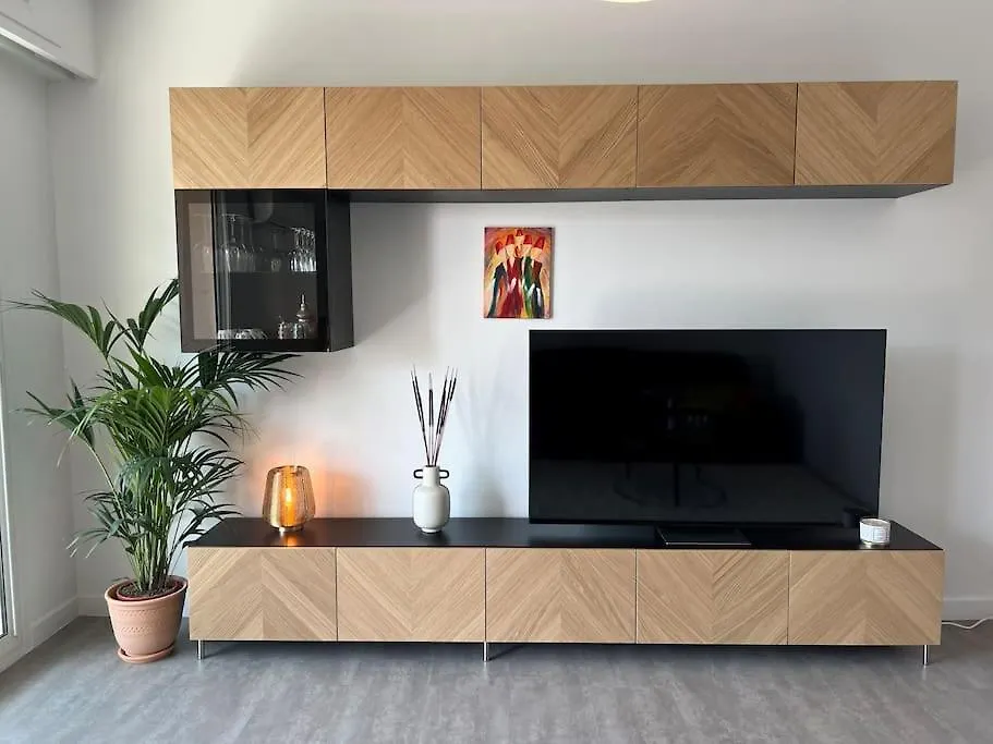 아파트 Magnifique Appartement Vue Mer 니스